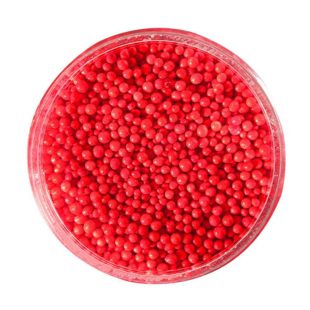 Red Nonpareils Sprinkles - The Party Room