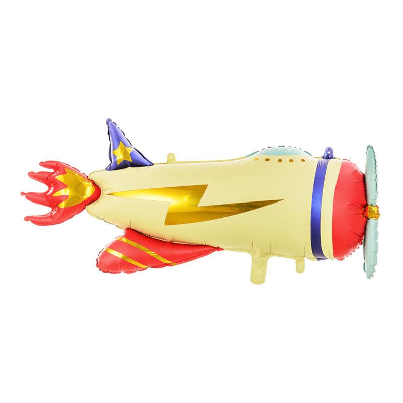 Rocket Plane Foil Balloon - The Party Room