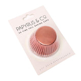 Rose Gold Foil Baking Cups 50pk - The Party Room