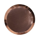 Metallic Rose Gold Plates - The Party Room