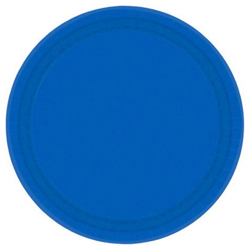 Royal Blue Plates - The Party Room