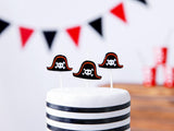 Pirate Birthday Candles 5pk - The Party Room
