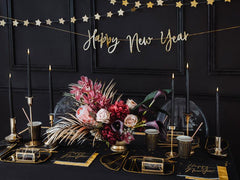 Black Taper Dinner Candles 10pk - The Party Room