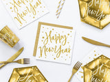 Gold Napkins 20pk - The Party Room