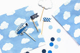 Blue Cloud Napkins - The Party Room