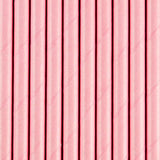 Light Pink Straws 10pk - The Party Room