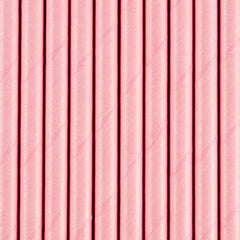 Light Pink Straws 10pk - The Party Room