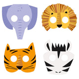 Safari Masks 8pk - The Party Room