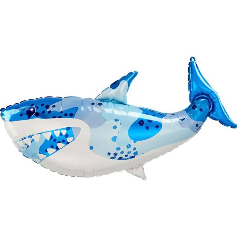 Large Shark Foil Balloon - The Party Room