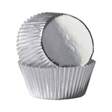 Wilton Silver Foil Cupcake Cases 24pk - The Party Room