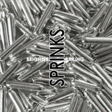 Silver Rods Sprinkles - The Party Room