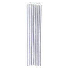 Silver Tall Candles 10pk - The Party Room