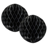 Black Honeycomb Balls 15cm 2pk