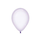Small Crystal Pastel Lilac Balloons - The Party Room