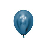 Mini Metallic Blue Balloons