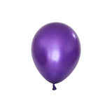 Mini Metallic Purple Balloons