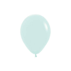 Small Pastel Mint Balloons - The Party Room