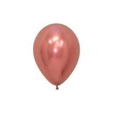 Small Metallic Rose Gold Balloons - The Party Room