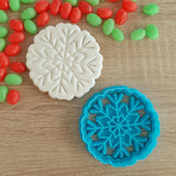 Snowflake Cookie Cutter & Fondant Stamp - The Party Room