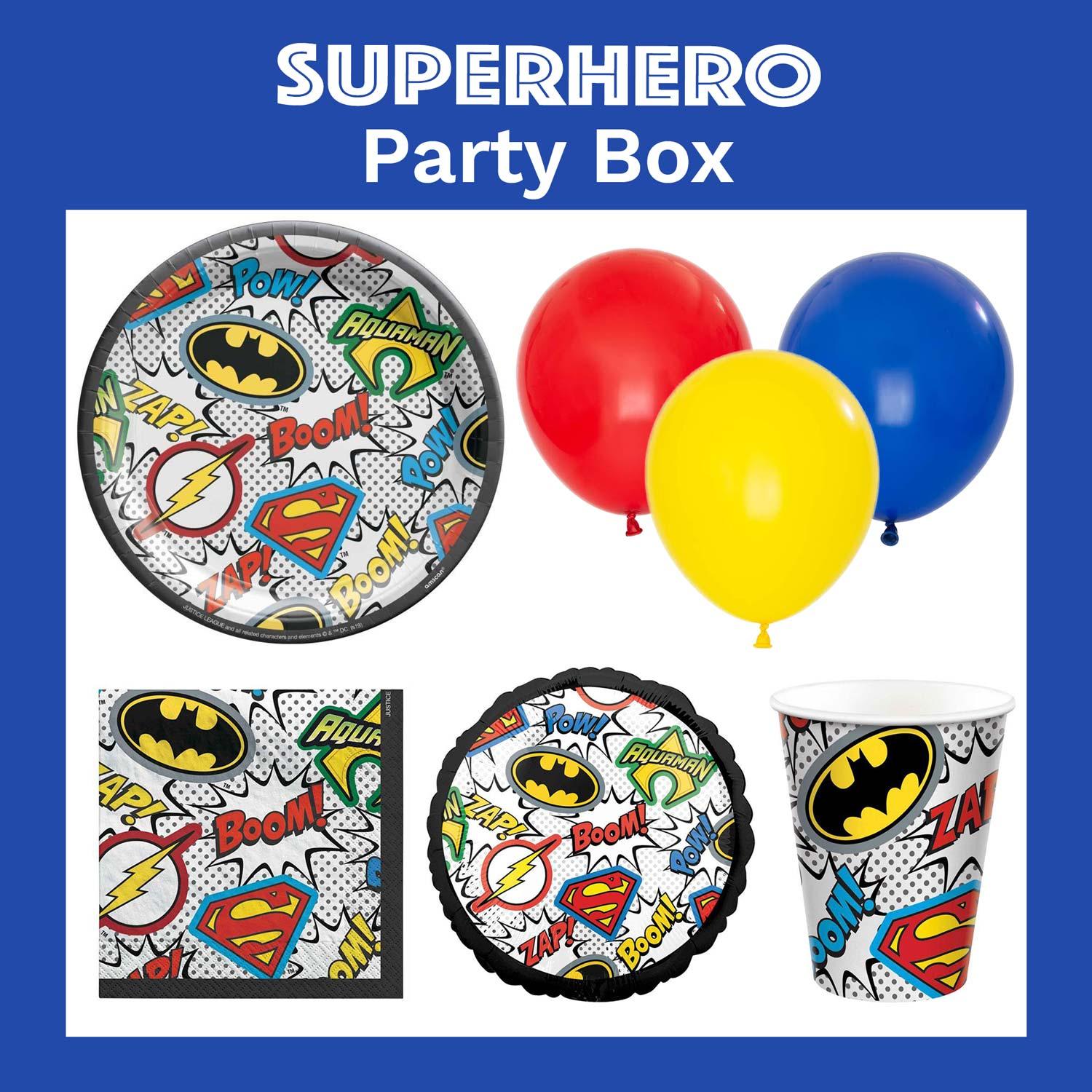 Superhero Party Box - The Party Room