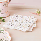 Afternoon Tea Floral Napkins 16pk