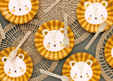 Lion Paper Plates 6pk - The Party Room