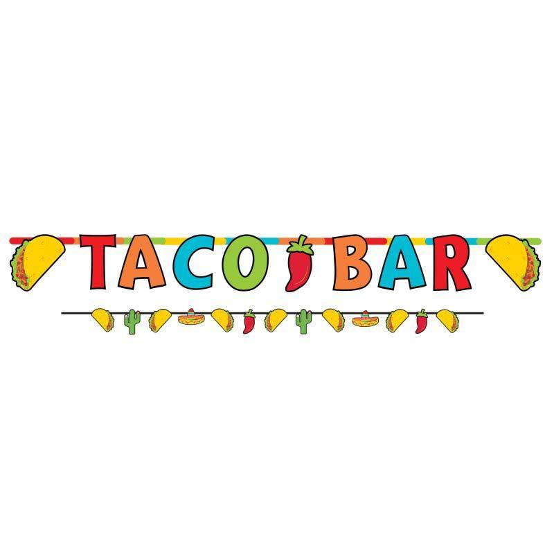 Fiesta Taco Bar Banner Set - The Party Room