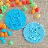 Teddy Bear Fondant Stamp - The Party Room