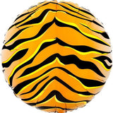 Tiger Print Foil Balloon - The Party Room