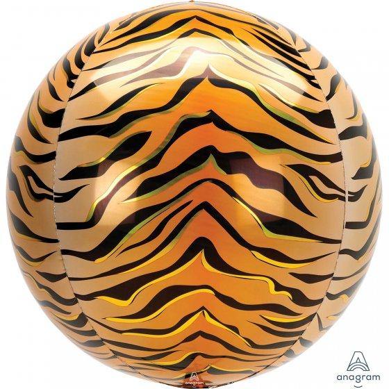 Tiger Print Orbz Balloon - The Party Room
