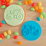 Tractor Fondant Stamp