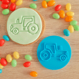 Tractor Fondant Stamp - The Party Room