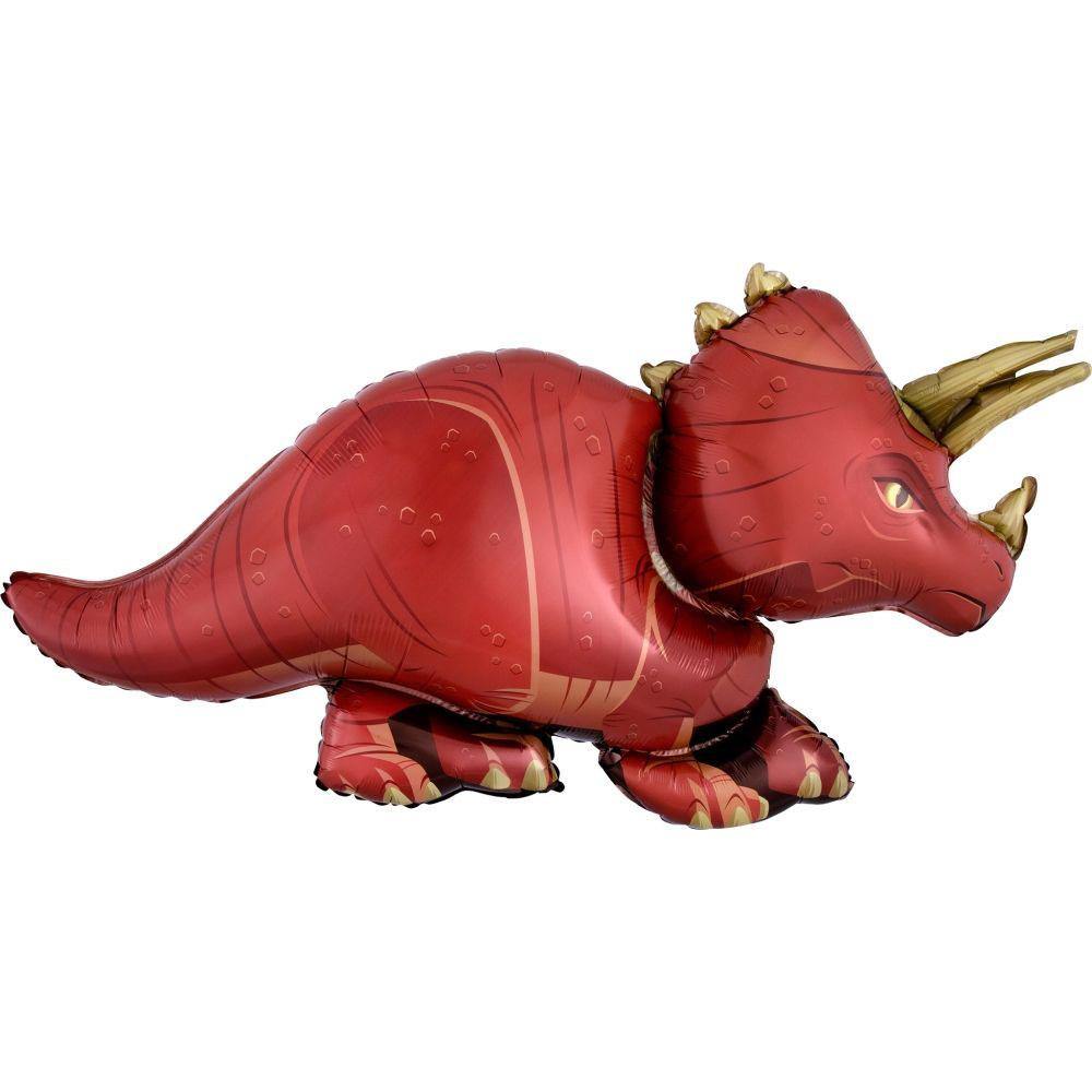 Triceratops Foil Balloon - The Party Room