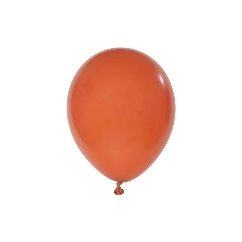 Small Burnt Orange Balloons - The Party Room