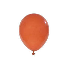 Small Burnt Orange Balloons - The Party Room