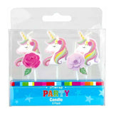 Unicorn Candles - The Party Room