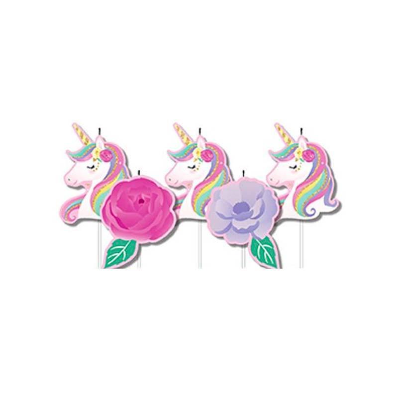 Unicorn Candles - The Party Room