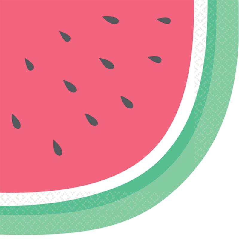 Watermelon Napkins 16pk - The Party Room