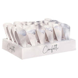 Wedding Confetti Tray with 24 Cones & Confetti - The Party Room