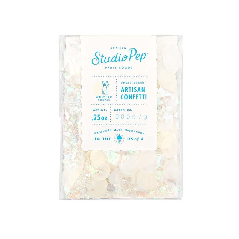 Whipped Cream White Confetti - The Party Room