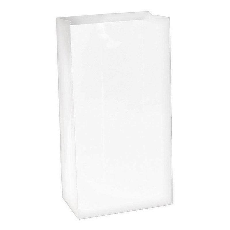 White Treat Bags - The Party Room