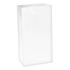 White Treat Bags - The Party Room
