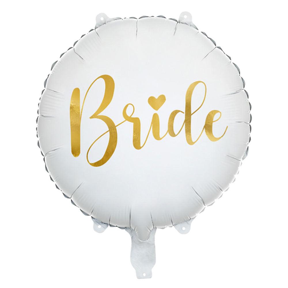 White Bride Foil Balloon - The Party Room