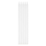 White Tall Candles 10pk