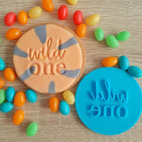 Wild One Fondant Stamp - The Party Room