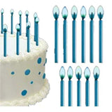 Blue Colour Flame Candles - The Party Room