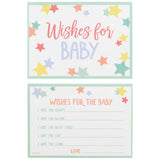 Baby Shower Wishes for Baby Cards 24pk - The Party Room