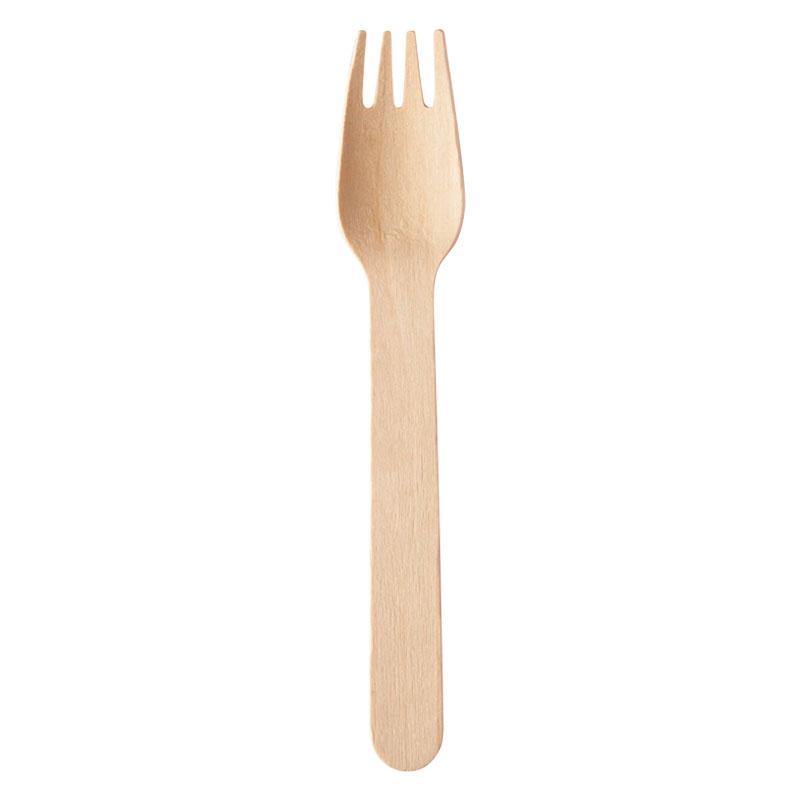 Wooden Cutlery | Forks (20 Pack) - The Party Room