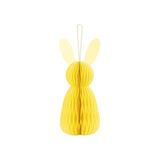 Yellow Bunny Honeycomb Decoration