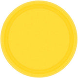 Yellow Large Plates (20 Pack) - The Party Room